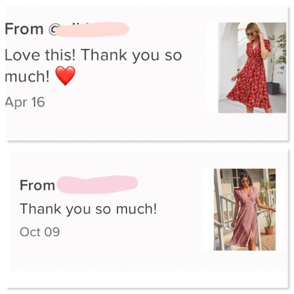 Red Floral Wrap Midi Dress - Picture 12 of 16